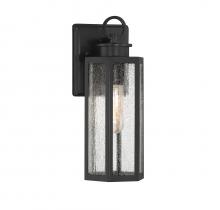  V6-L5-5100-BK - Hawthorne 1-Light Outdoor Wall Lantern in Black
