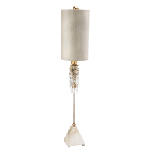 Lucas McKearn TA1004 - Madison Tall Buffet Table Lamp with Crystal in Gold and Silver