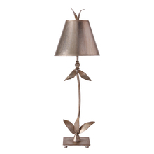  TA1210 - Red Bell Silver Buffet Table Lamp