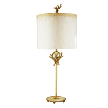  TA1239 - Trellis Accent Table Lamp in Creamy Ivory and carved Resin for an Outdoor theme