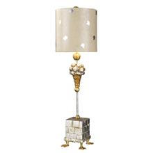  TA1258 - Pompadour X Table Accent Lamp in Gold and Silver Finish