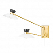  HL481202-AGB - Whitley Plug-in Sconce