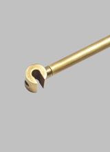  700TRSSPR36NB - Modern Trellis Spacer 36 in a Natural Brass/Gold Colored finish