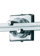  700WMOP2SQS - Wall MonoRail 2" Square Power Feed Canopy Single-Feed