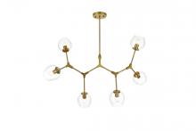  1712G49BR - Cavoli 49 Inch Chandelier in Brass