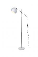  LD4068F30C - Aperture 1 Light Chrome Floor Lamp