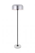  LD4070F16BN - Exemplar 1 Light Brushed Nickel Floor Lamp