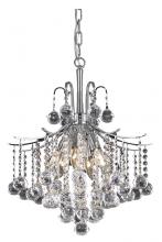  LD8200D17C - Amelia Collection Pendant D17in H20in Lt:6 Chrome Finish