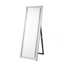  MR9123 - Sparkle 22 In. Contemporary Standing Full Length Mirror in Clear