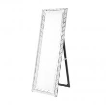  MR9124 - Sparkle 22 In. Contemporary Standing Full Length Mirror in Clear