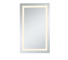  MRE-6014 - LED Hardwired Mirror Rectangle W24h40 Dimmable 3000k