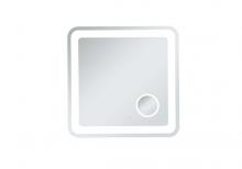  MRE53030 - Lux 30inx30in Hardwired LED Mirror with Magnifier and Color Changing Temperature