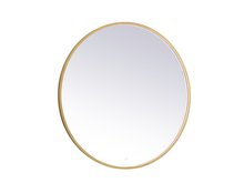  MRE6042BR - Pier 42 Inch LED Mirror with Adjustable Color Temperature 3000k/4200k/6400k in Brass