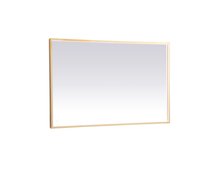 MRE63048BR - Pier 30x48 Inch LED Mirror with Adjustable Color Temperature 3000k/4200k/6400k in Brass
