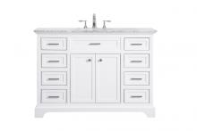  VF15048WH - 48 In. Single Bathroom Vanity Set in White