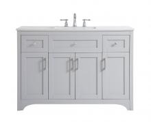  VF17048GR - 48 Inch Single Bathroom Vanity in Grey