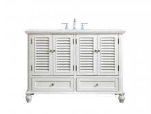  VF30548AW - 48 Inch Single Bathroom Vanity in Antique White