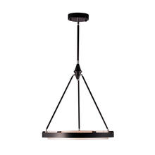  PD302724CBSS - Duo 24-in Classic Black/Silver Shimmer LED Pendant