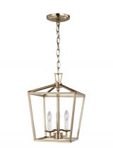 5192603-848 - Dianna transitional 3-light indoor dimmable ceiling pendant hanging chandelier light in satin brass