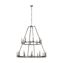  F3217/20SMS - Extra Large Two-Tier Chandelier