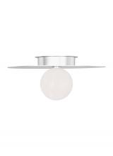  KF1021PN - Nodes Contemporary 1-Light Indoor Dimmable Large Flush Mount Ceiling Light