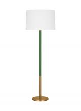  KST1051BBSGRN1 - Monroe Modern 1-Light Indoor Large Floor Lamp