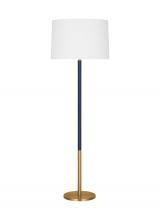  KST1051BBSNVY1 - Monroe Modern 1-Light Indoor Large Floor Lamp