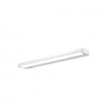  9024CC-WH - 24 Inch CCT Hardwired Linear Under Cabinet Light