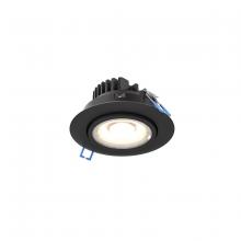  GMB4-CC-BK - 4 Inch Round Recessed LED Gimbal Light In 5CCT