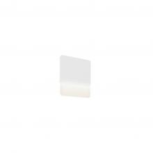  SQS06-3K-WH - 6 Inch Square Ultra Slim Wall Sconce