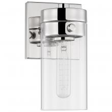  60/7631 - Intersection; 1 Light; Vanity; Polished Nickel with Clear Glass