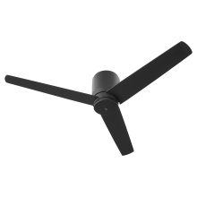 Quorum 22523-59 - BANZAI 52" 3 BLADE HUGGER - MATTE BLACK