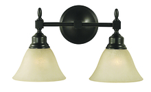  2432 BN/CM - 2-Light Brushed Nickel Taylor Sconce