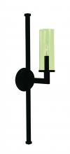  5675 MBLACK - 1-Light Matte Black Sconce