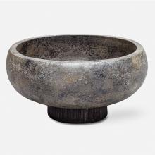  17107 - Uttermost Brixton Aged Black Bowl