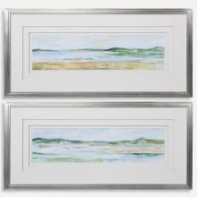  41594 - Uttermost Panoramic Seascape Framed Prints Set/2
