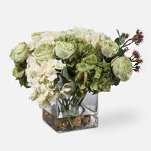  60155 - Uttermost Cecily Hydrangea Bouquet