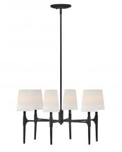  4466BK - Medium Single Tier Chandelier