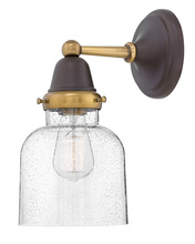  67003OZ - Medium Cylinder Glass Single Light Sconce