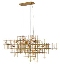  FR47886LGD - CHANDELIER PETRA