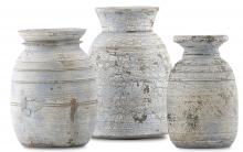  1200-0278 - Hymachal Wooden Pot Set of 3