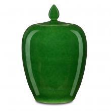  1200-0576 - Imperial Green Ginger Jar