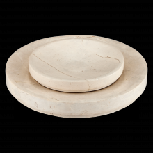  1200-0806 - Grecco Marble Low Bowl Set of 2