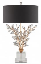  6983 - Forget-Me-Not Gold Table Lamp