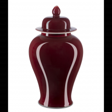  1200-0685 - Oxblood Medium Temple Jar