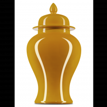  1200-0700 - Imperial Medium Yellow Temple Jar