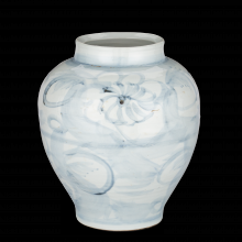  1200-0844 - Ming-Style Countryside Medium Preserve Pot