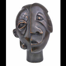  1200-0720 - Cubist Head Bronze