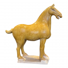  1200-0780 - Tang Dynasty Medium Persimmon Horse
