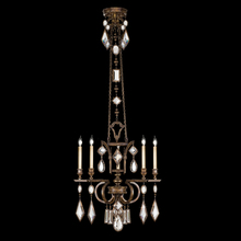  708340-3ST - Encased Gems 27" Round Chandelier